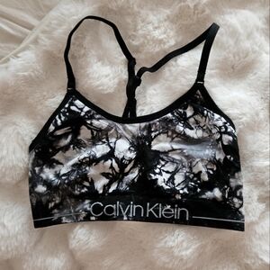 Calvin Klein tie dye sports bra